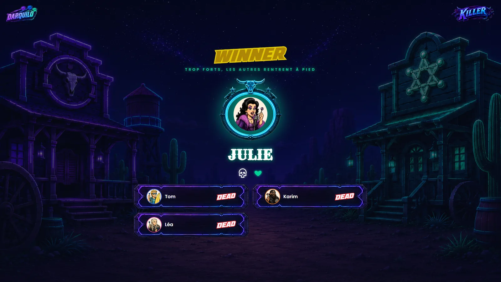 Killer — Fin de partie